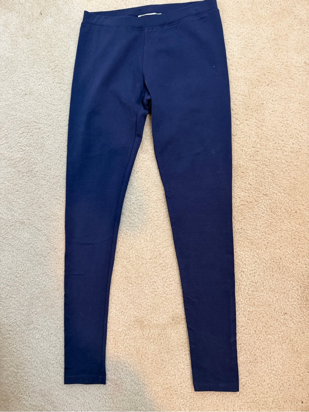 NWT! Boston Proper Women’s Cotton -SZ XS- Stretch Navy Blue Basic Leggings